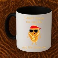 Funny Nugget Nug Life Chicken Nugget Coffee Mug thumb 2