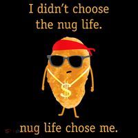 Funny Nugget Nug Life Chicken Nugget Coffee Mug thumb 5