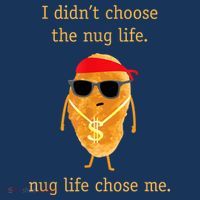 Funny Nugget Nug Life Chicken Nugget Women's Sweatshirt thumb 2