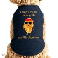 Funny Nugget Nug Life Chicken Nugget Doggie Tank thumb 0