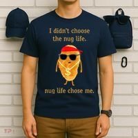 Funny Nugget Nug Life Chicken Nugget T-Shirt thumb 6