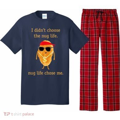 Funny Nugget Nug Life Chicken Nugget Pajama Set
