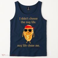 Funny Nugget Nug Life Chicken Nugget Tank Top thumb 2