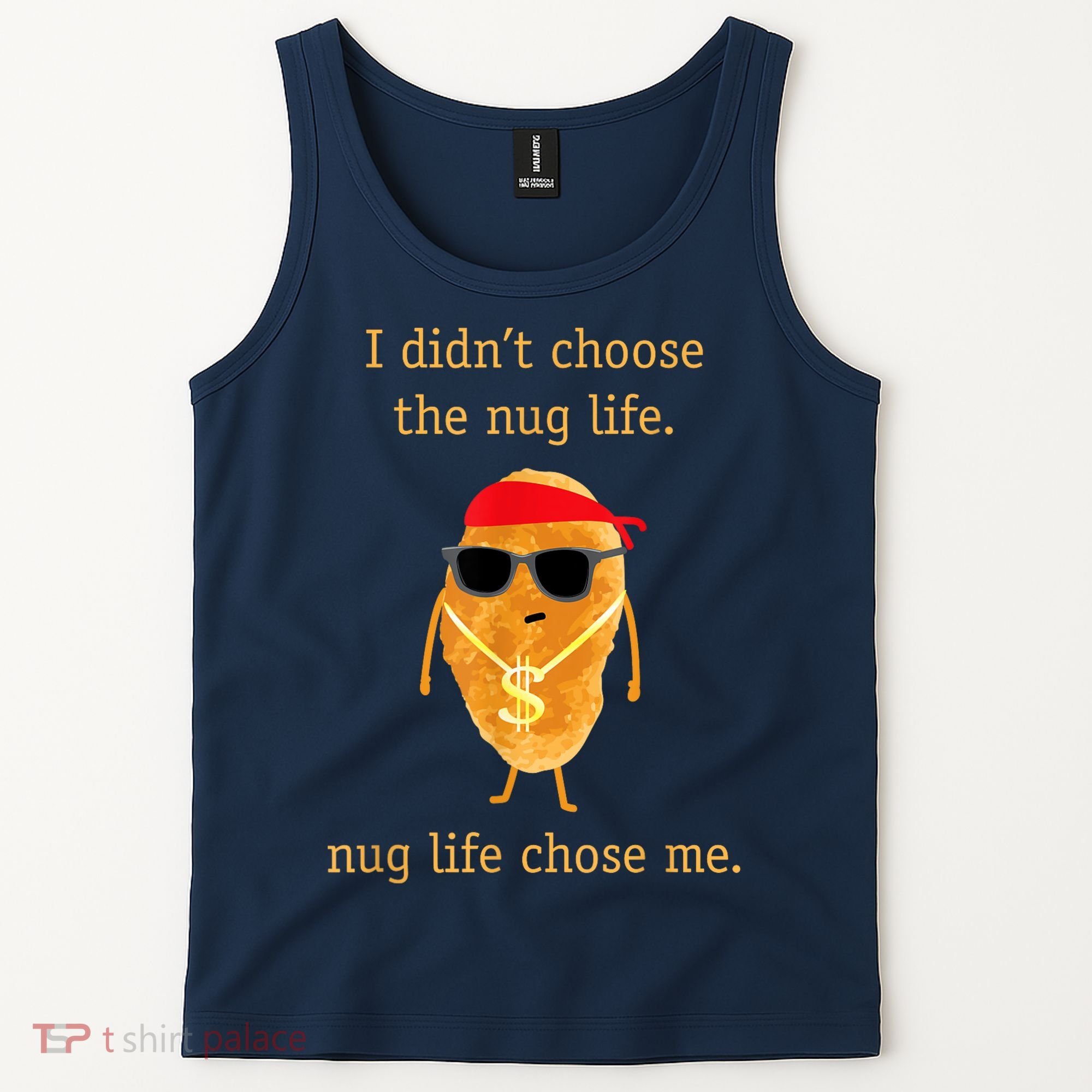 Funny Nugget Nug Life Chicken Nugget Tank Top