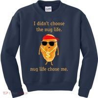 Funny Nugget Nug Life Chicken Nugget Kids Sweatshirt thumb 0