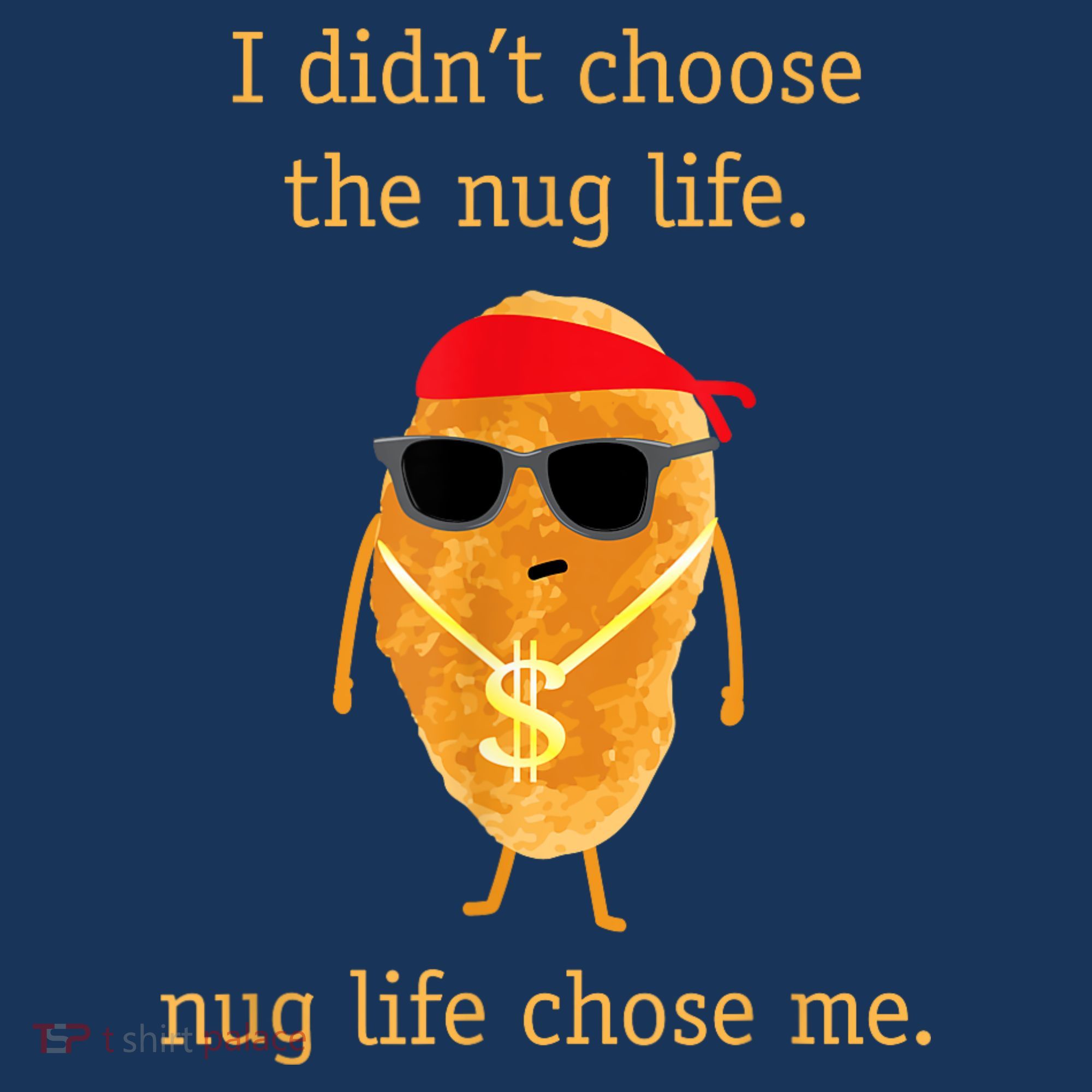 Funny Nugget Nug Life Chicken Nugget Kids Sweatshirt