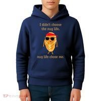 Funny Nugget Nug Life Chicken Nugget Kids Hoodie thumb 4