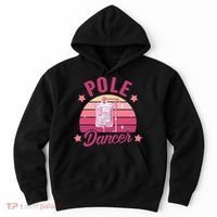 Funny Nurse Nursing Cancer Warrior Chemo Day Pole Dancer Hoodie thumb 0