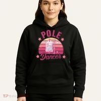 Funny Nurse Nursing Cancer Warrior Chemo Day Pole Dancer Hoodie thumb 5