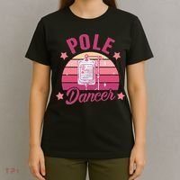 Funny Nurse Nursing Cancer Warrior Chemo Day Pole Dancer T-Shirt thumb 4
