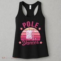 Funny Nurse Nursing Cancer Warrior Chemo Day Pole Dancer Women's Tank Top thumb 3