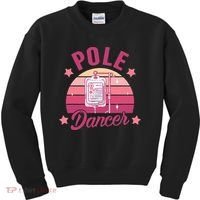 Funny Nurse Nursing Cancer Warrior Chemo Day Pole Dancer Kids Sweatshirt thumb 0