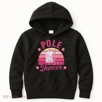 Funny Nurse Nursing Cancer Warrior Chemo Day Pole Dancer Kids Hoodie thumb 0