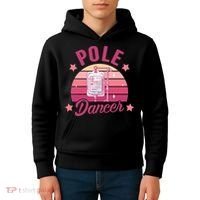 Funny Nurse Nursing Cancer Warrior Chemo Day Pole Dancer Kids Hoodie thumb 4