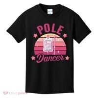 Funny Nurse Nursing Cancer Warrior Chemo Day Pole Dancer Kids T-Shirt thumb 0