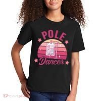 Funny Nurse Nursing Cancer Warrior Chemo Day Pole Dancer Kids T-Shirt thumb 2