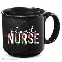 Float Nurse Nursing Tie Dye Float Pool Nurse Gift 15oz Campfire Ceramic Mug thumb 0