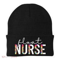 Float Nurse Nursing Tie Dye Float Pool Nurse Gift Beanie thumb 0