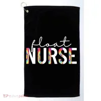 Float Nurse Nursing Tie Dye Float Pool Nurse Gift Golf Towel thumb 0