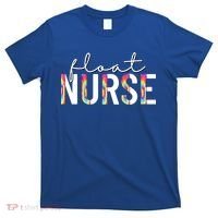 Float Nurse Nursing Tie Dye Float Pool Nurse Gift T-Shirt thumb 0