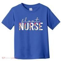 Float Nurse Nursing Tie Dye Float Pool Nurse Gift Toddler T-Shirt thumb 0