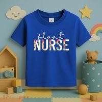 Float Nurse Nursing Tie Dye Float Pool Nurse Gift Toddler T-Shirt thumb 3