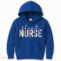 Float Nurse Nursing Tie Dye Float Pool Nurse Gift Kids Hoodie thumb 0