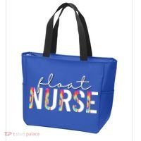 Float Nurse Nursing Tie Dye Float Pool Nurse Gift Tote Bag thumb 3
