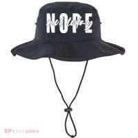 Funny NOPE Not Today Bucket Hat thumb 0