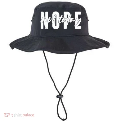 Funny NOPE Not Today Bucket Hat