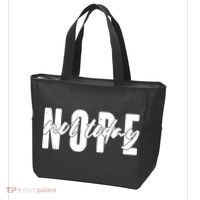 Funny NOPE Not Today Tote Bag thumb 3