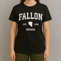 Fallon Nevada Nv Vintage Athletic Sports T-Shirt thumb 4