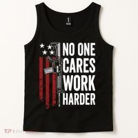 Funny No One Cares Work Harder Meme Nobody Cares Work Harder Motivation Shirt Tank Top thumb 2