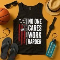 Funny No One Cares Work Harder Meme Nobody Cares Work Harder Motivation Shirt Tank Top thumb 4