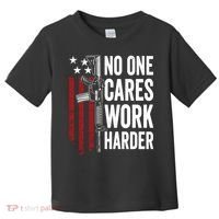 Funny No One Cares Work Harder Meme Nobody Cares Work Harder Motivation Shirt Toddler T-Shirt thumb 0
