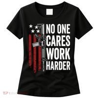 Funny No One Cares Work Harder Meme Nobody Cares Work Harder Motivation Shirt Women's T-Shirt thumb 0