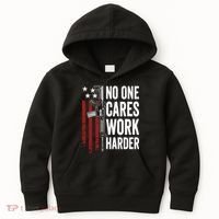 Funny No One Cares Work Harder Meme Nobody Cares Work Harder Motivation Shirt Kids Hoodie thumb 0