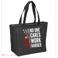 Funny No One Cares Work Harder Meme Nobody Cares Work Harder Motivation Shirt Tote Bag thumb 2
