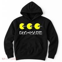 Funny Nerdy Pac Math Nom Retro Game Precalculus Math Teacher Hoodie thumb 0