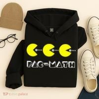 Funny Nerdy Pac Math Nom Retro Game Precalculus Math Teacher Hoodie thumb 4