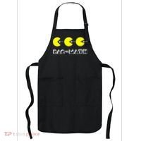 Funny Nerdy Pac Math Nom Retro Game Precalculus Math Teacher Apron thumb 0