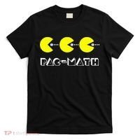 Funny Nerdy Pac Math Nom Retro Game Precalculus Math Teacher T-Shirt thumb 0