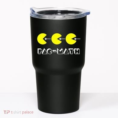 Funny Nerdy Pac Math Nom Retro Game Precalculus Math Teacher Tumbler