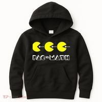 Funny Nerdy Pac Math Nom Retro Game Precalculus Math Teacher Kids Hoodie thumb 0