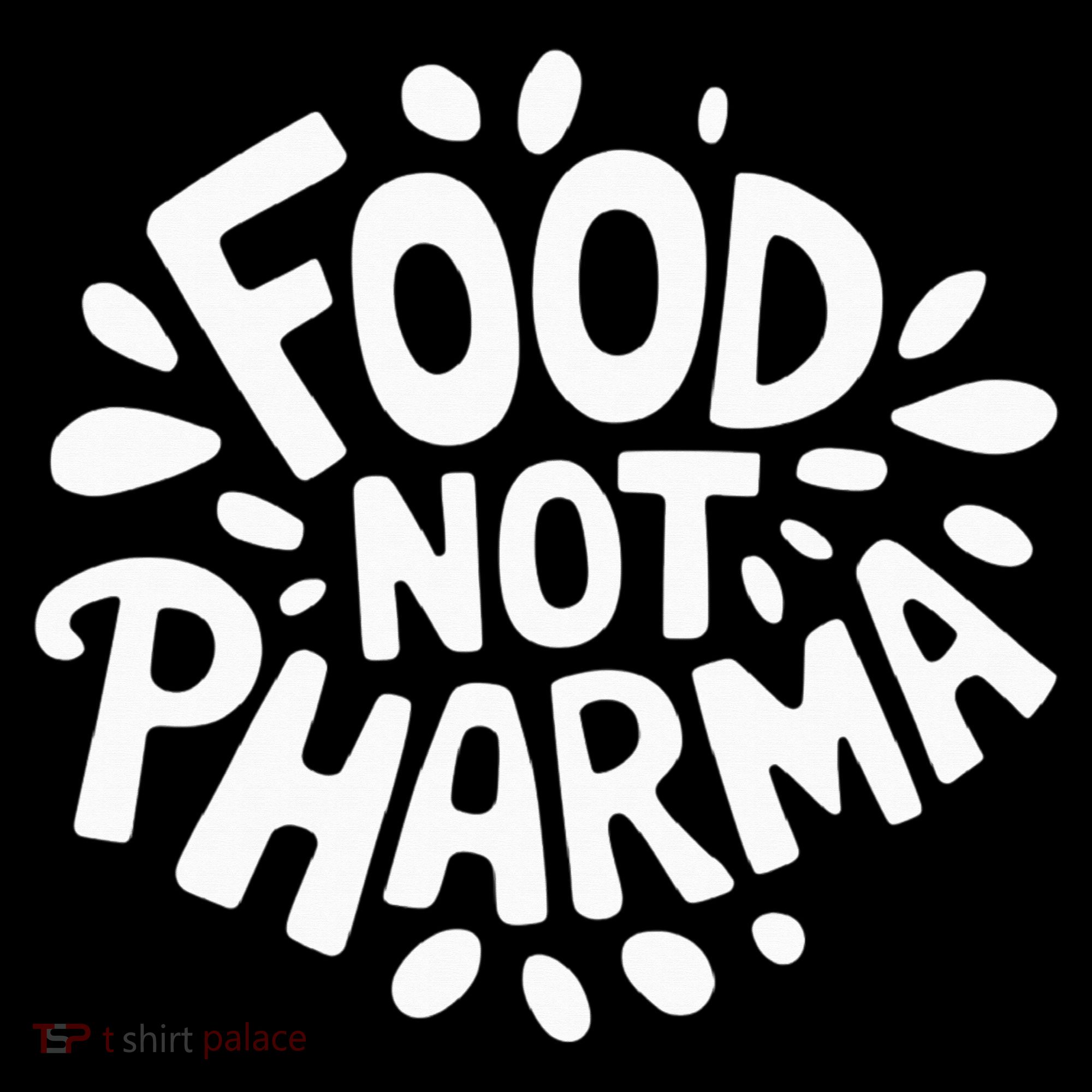 Food Not Pharma Natural Organic Nutrition Coffee Mug