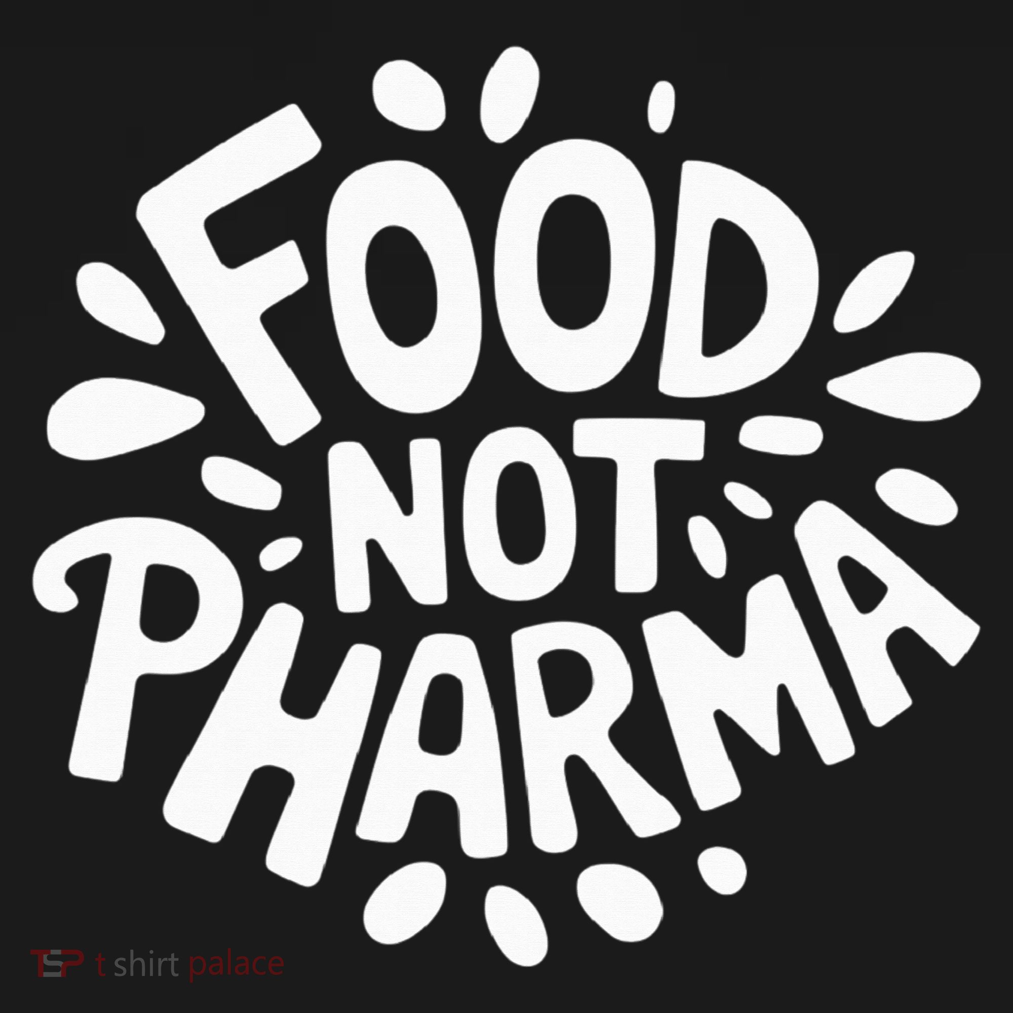 Food Not Pharma Natural Organic Nutrition Mousepad