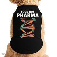 Food Not Pharma Natural Organic Nutrition Doggie Tank thumb 0