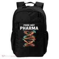 Food Not Pharma Natural Organic Nutrition Backpack thumb 0