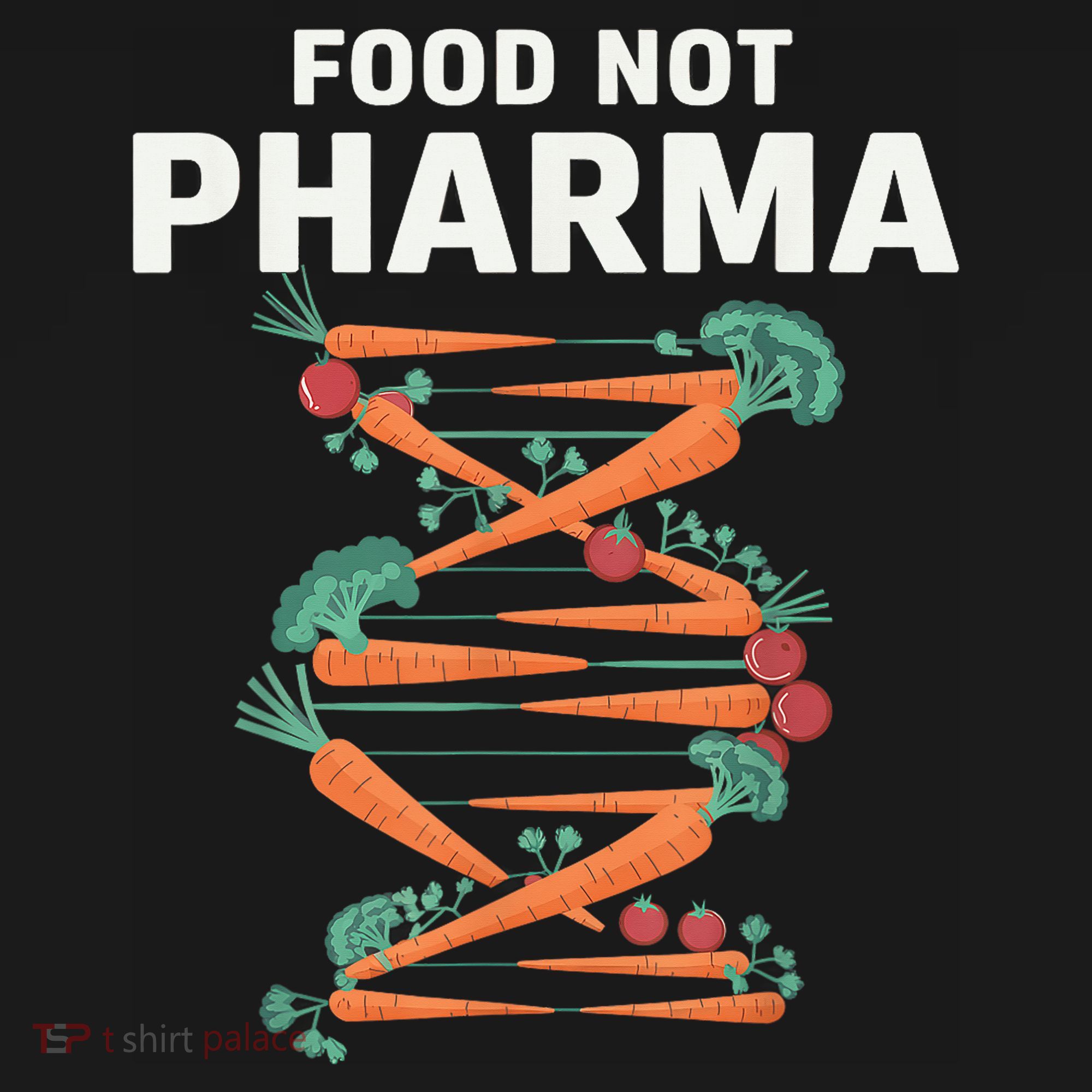 Food Not Pharma Natural Organic Nutrition Women's Hoodie