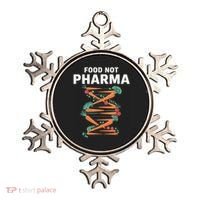 Food Not Pharma Natural Organic Nutrition Ornament thumb 0